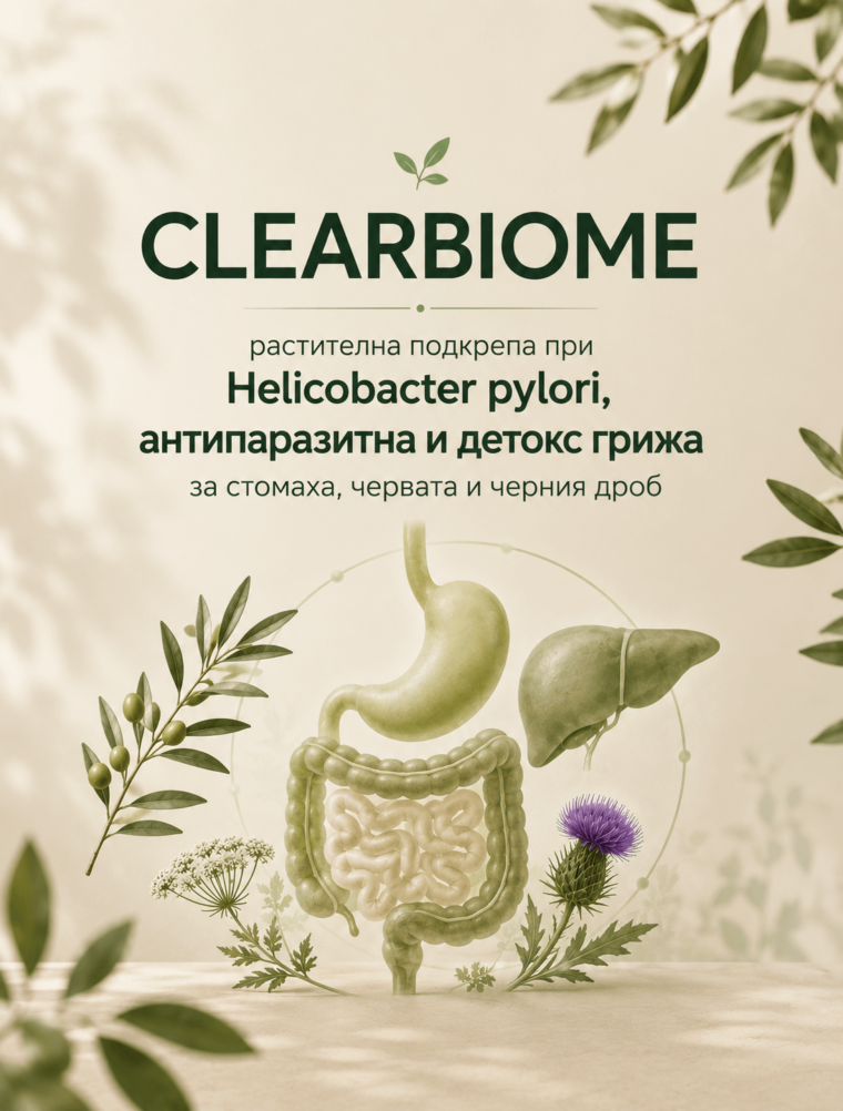 CLEARBIOME за стомаха и червата